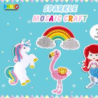 Sticky Mosaics Unicorn Mermaid Rainbow Flamingo Craft Kit