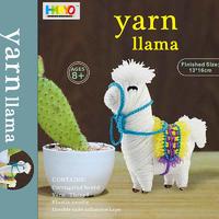 Yarn-Wrapped Llama Alpaca Animal Craft Kit